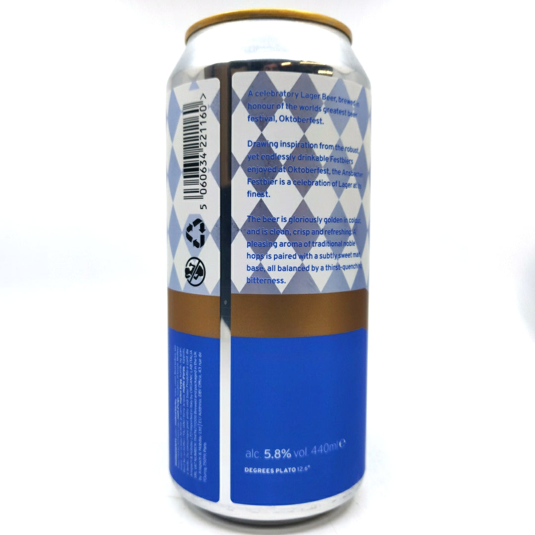 Anspach & Hobday Festbier 5.8% (440ml can)-Hop Burns & Black