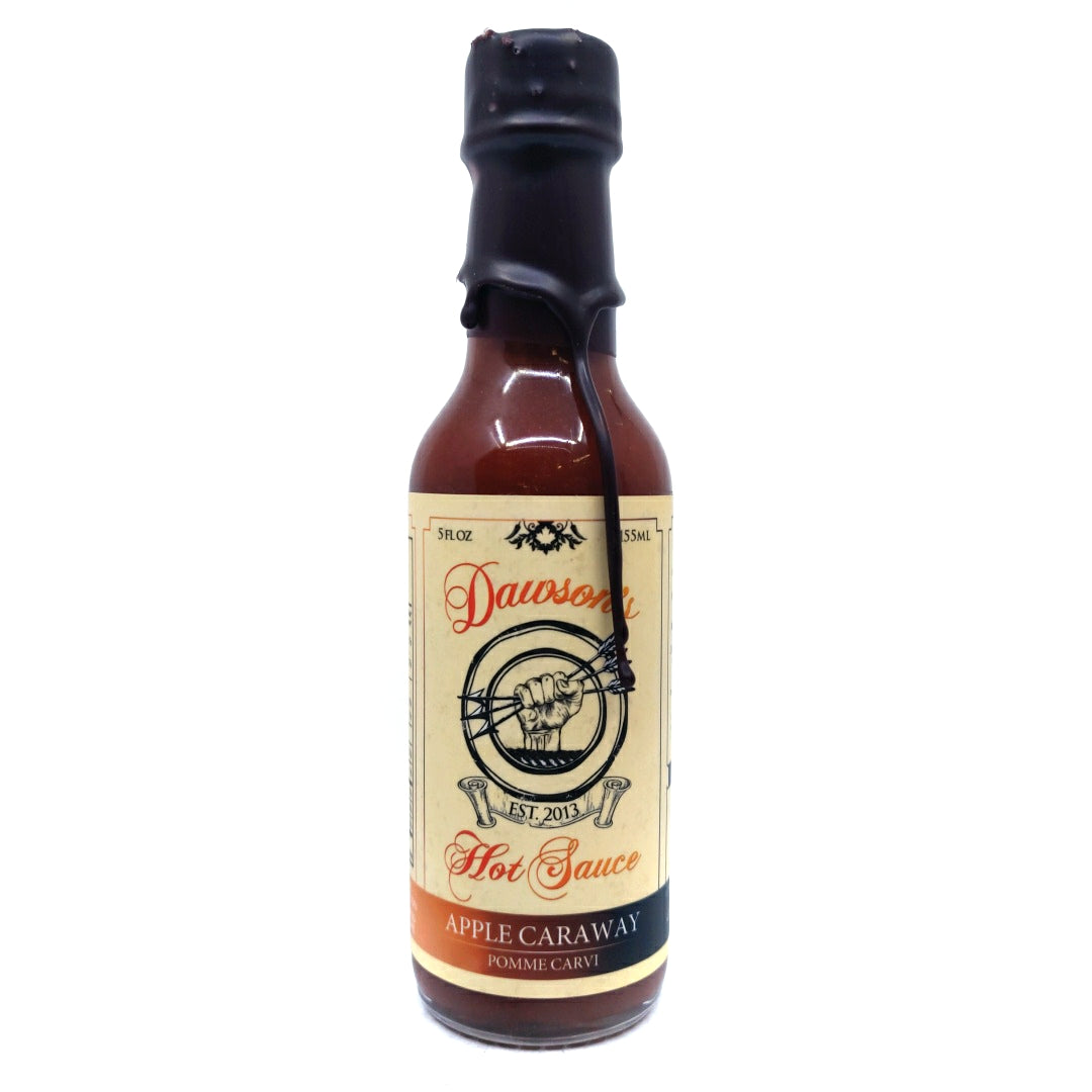 Dawson's Apple Caraway Hot Sauce (148ml)-Hop Burns & Black