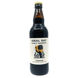 Ideal Day Campfire Hoppy Stout 4.5% (500ml)-Hop Burns & Black