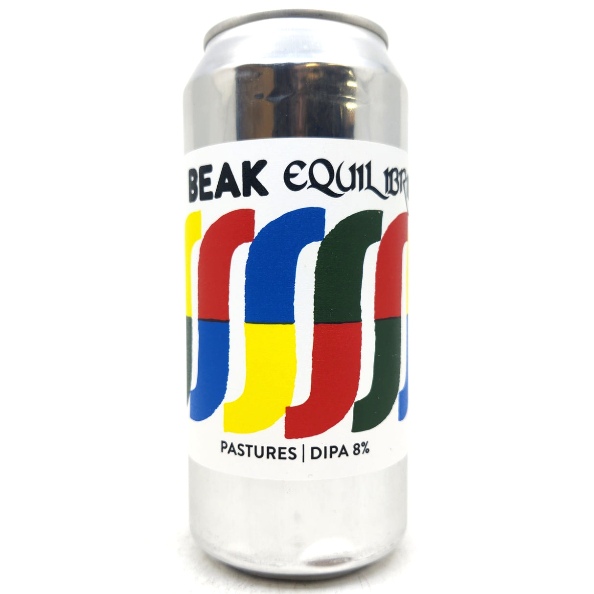 Beak Brewery x Equilibrium Pastures Double IPA 8% (440ml can)-Hop Burns & Black