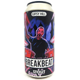 Gipsy Hill Breakbeat Stout 5.6% (440ml can)-Hop Burns & Black