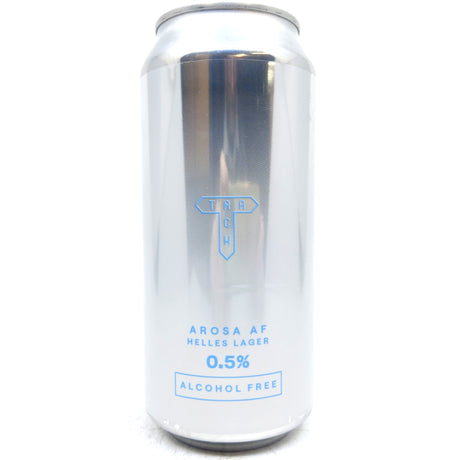 Track Arosa AF Helles Lager 0.5% (440ml can)-Hop Burns & Black