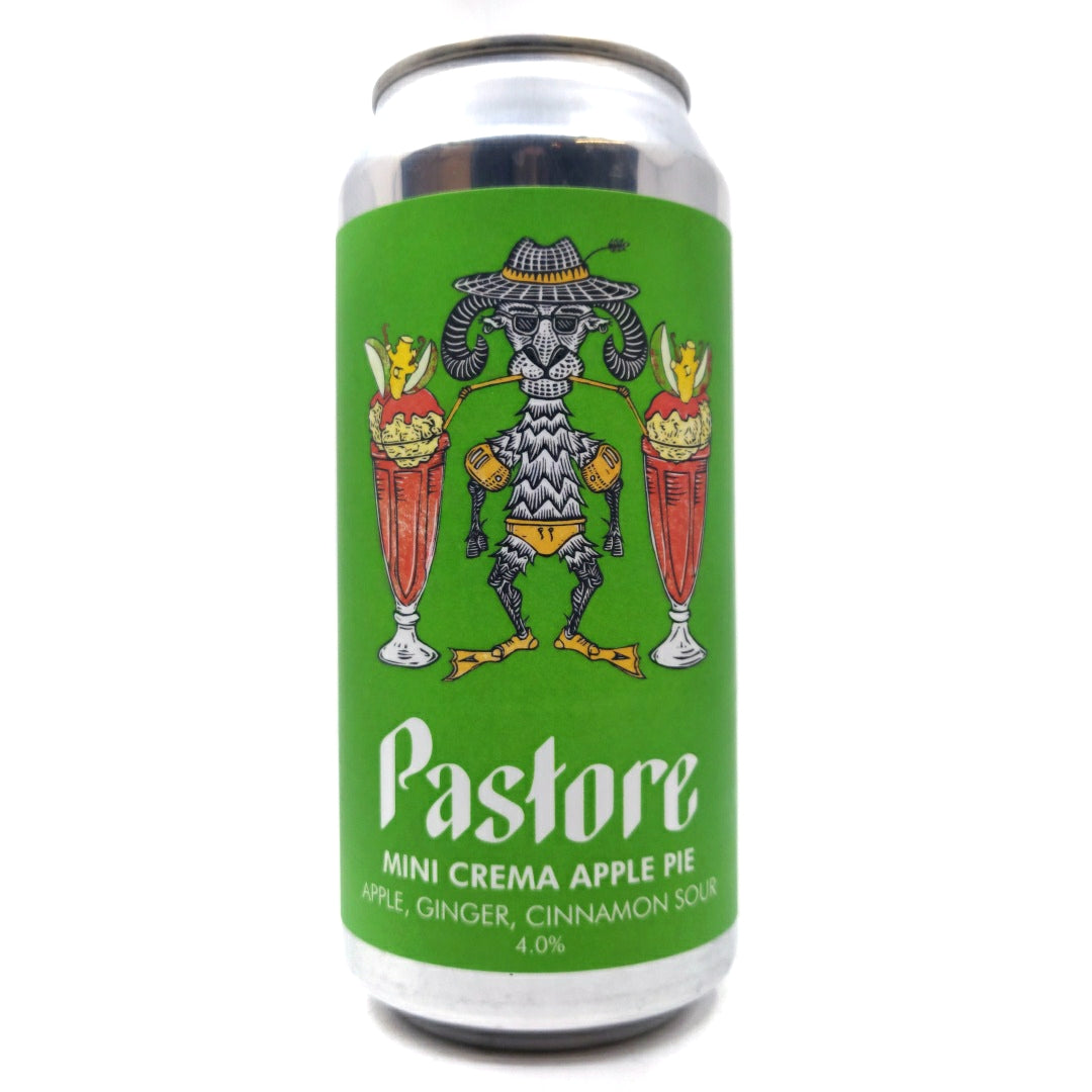 Pastore Mini Crema Apple Pie Sour 4% (440ml can)-Hop Burns & Black