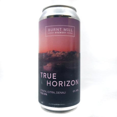 Burnt Mill True Horizon Fog IPA 6% (440ml can)-Hop Burns & Black