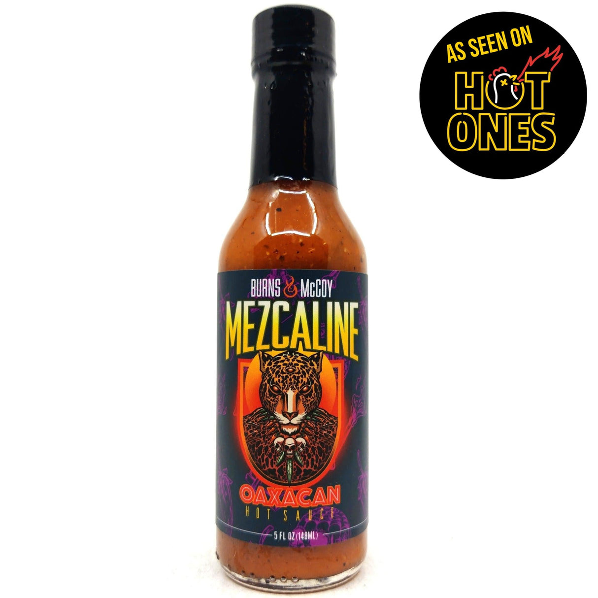 Burns & McCoy Mezcaline Oaxacan Hot Sauce (148ml)-Hop Burns & Black