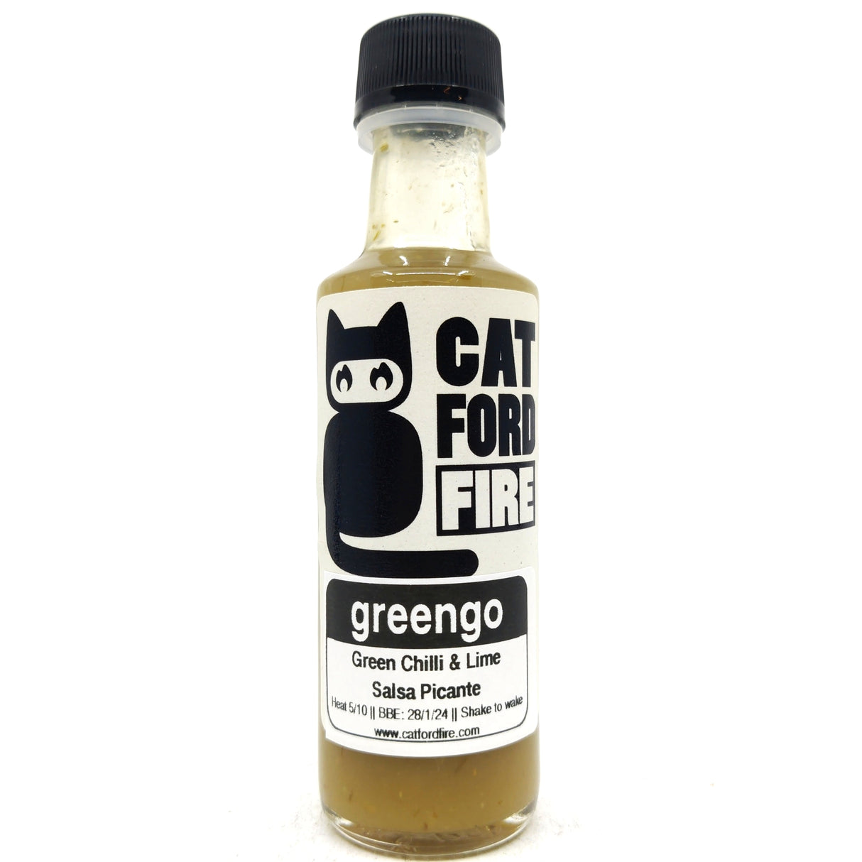 Catford Fire Greengo Salsa Picante (100ml)-Hop Burns & Black