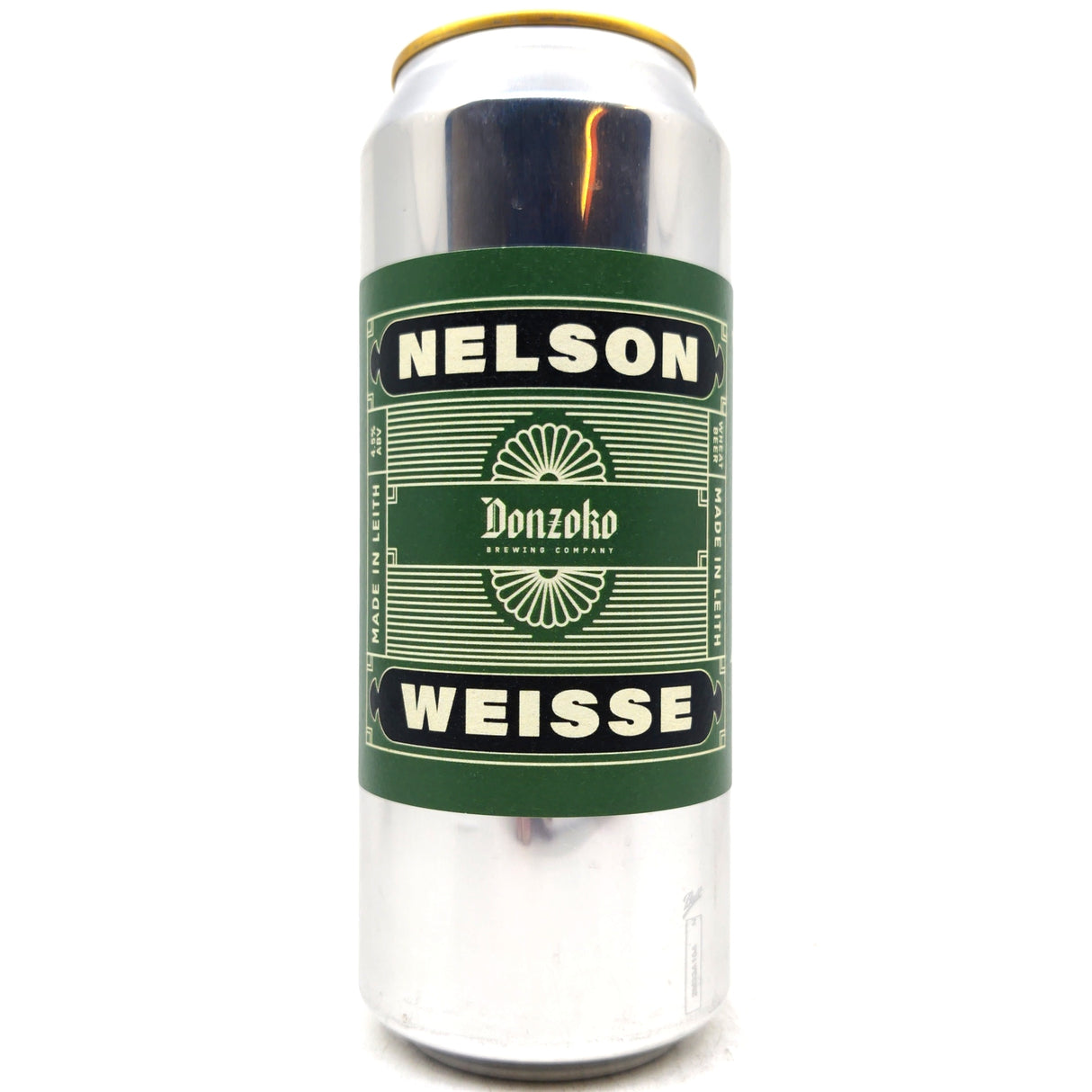 Donzoko Nelson Weisse 4.8% (500ml can)-Hop Burns & Black