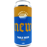 Newbarns Table Beer 3% (440ml can)-Hop Burns & Black