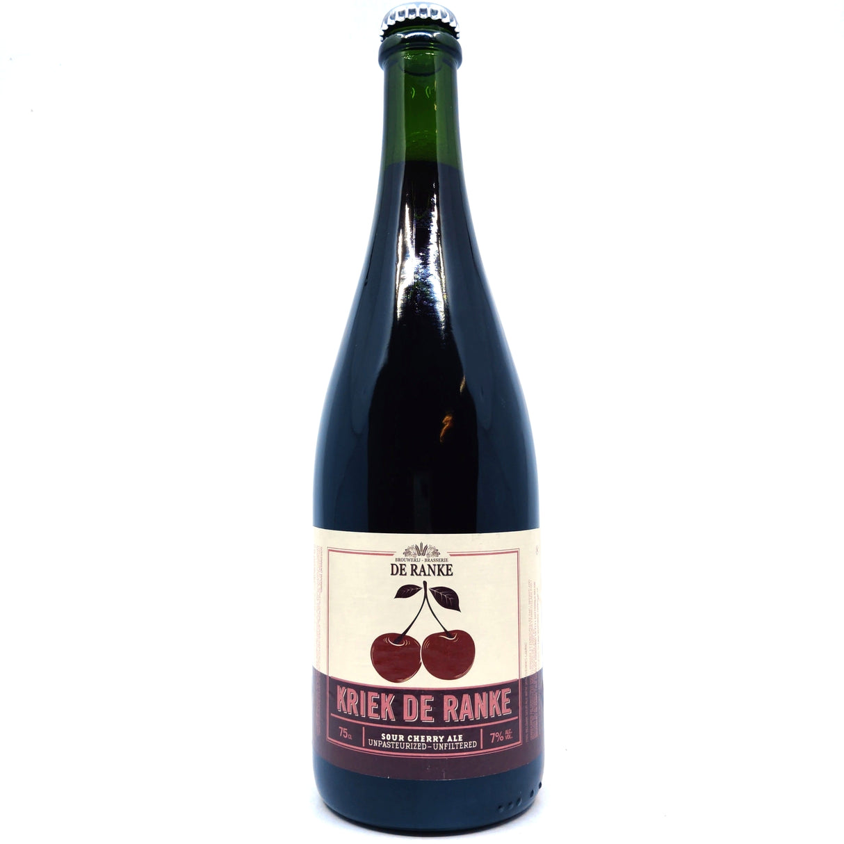 De Ranke Kriek de Ranke 7% (750ml)-Hop Burns & Black