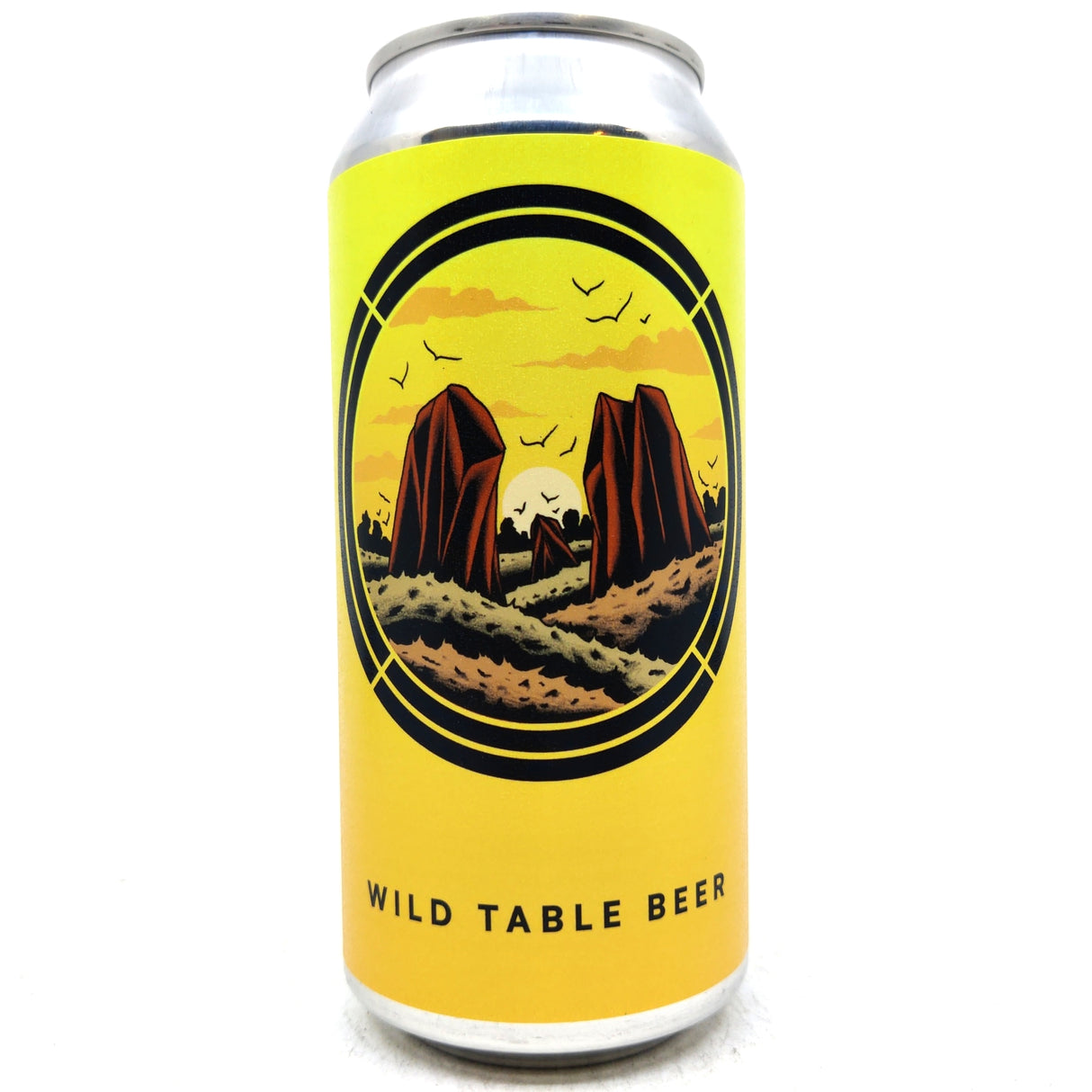 Otherworld Wild Table Beer 3.6% (440ml can)-Hop Burns & Black