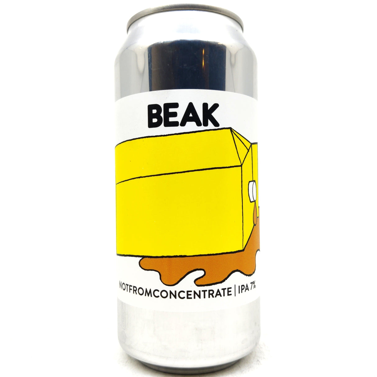 Beak Brewery Notfromconcentrate IPA 7% (440ml can)-Hop Burns & Black