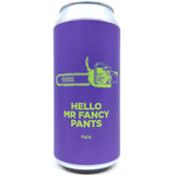 Pomona Island Hello Mr Fancy Pants Pale Ale 5.3% (440ml can)-Hop Burns & Black