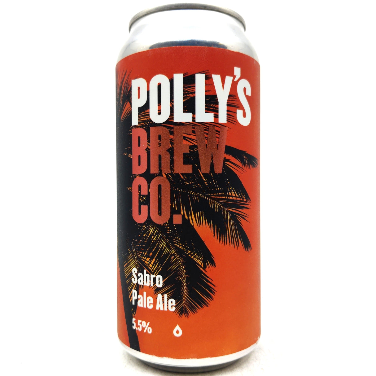 Polly's Brew Co Sabro Pale Ale 5.5% (440ml can)-Hop Burns & Black