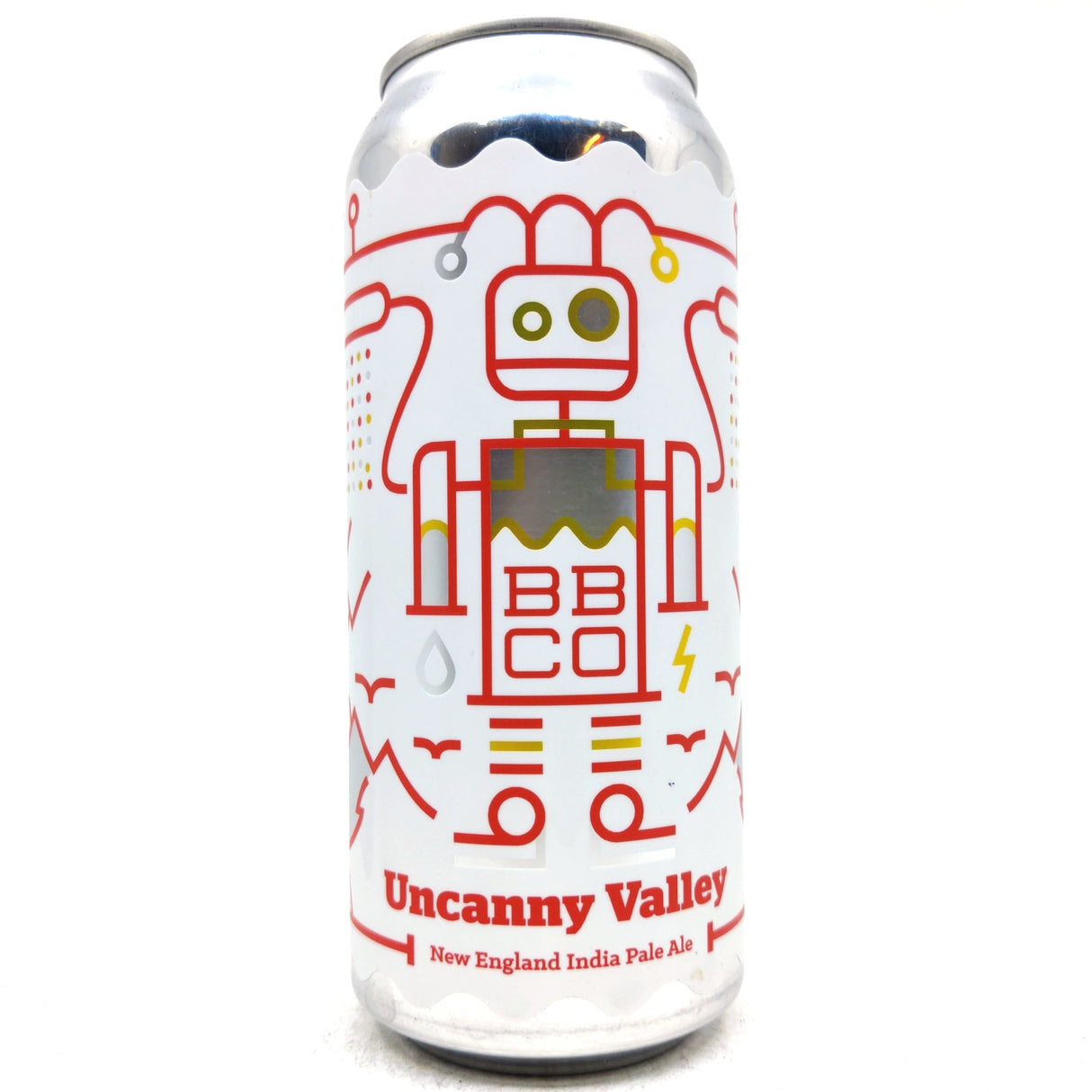 Burlington Uncanny Valley IPA 7% (473ml can)-Hop Burns & Black