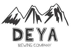 DEYA The Sky Keeps Staring At Me Double IPA 8% (500ml can)-Hop Burns & Black