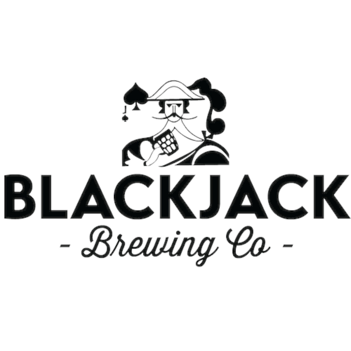 Blackjack Squalor Dark Lager 5% (440ml can)-Hop Burns & Black