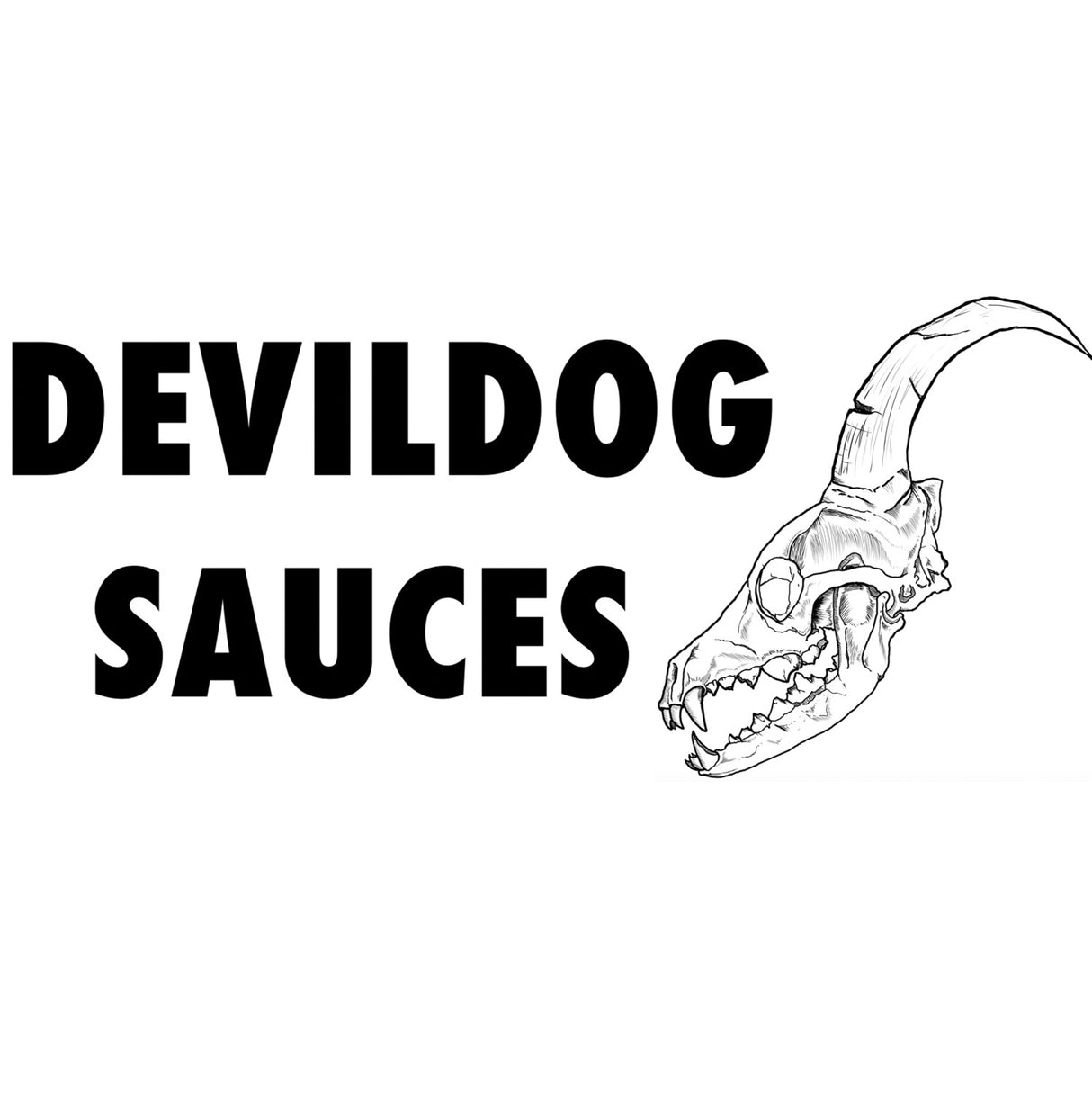 DevilDog Trinidad Pepper Hot Sauce (150ml)-Hop Burns & Black