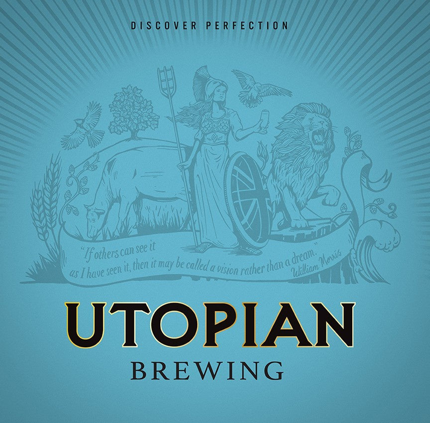 Utopian Festbier 2023 5.5% (440ml can)-Hop Burns & Black