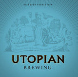 Utopian Festbier 2023 5.5% (440ml can)-Hop Burns & Black