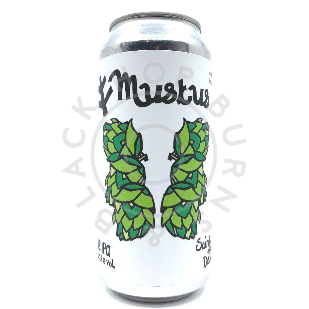 St Mars Of The Desert Mustus NEIPA 5.4% (440ml can)-Hop Burns & Black