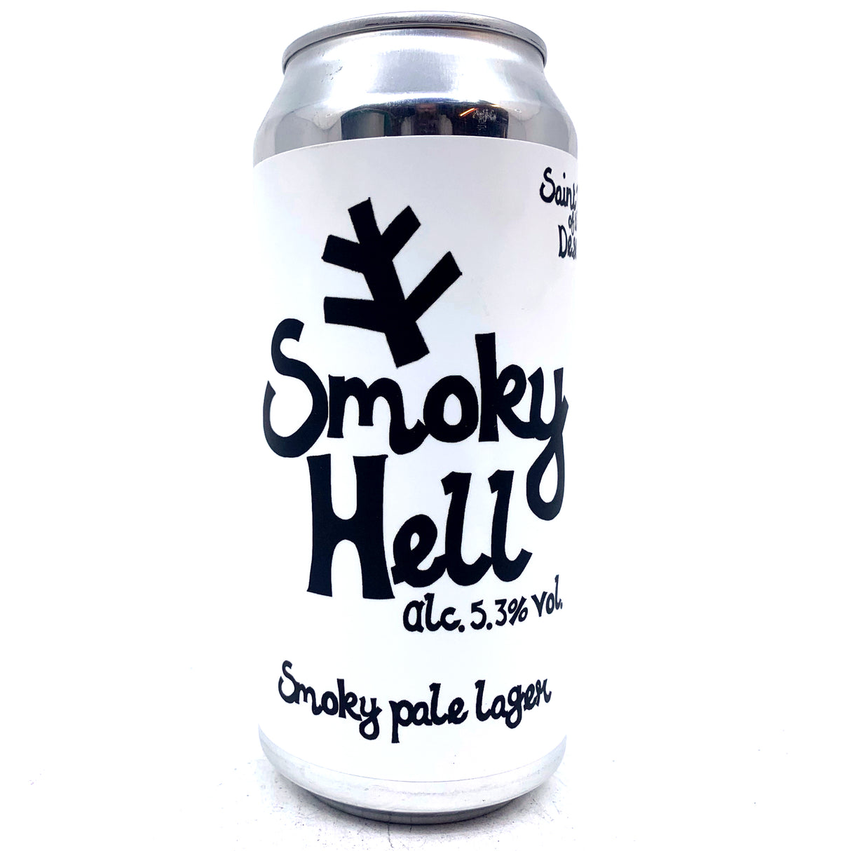 St Mars Of The Desert Smoky Hell 5.3% (440ml can)-Hop Burns & Black