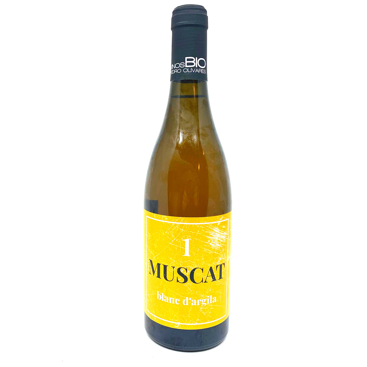 Pedro Olivares Muscat Blanc d’Argila 2020 13% (750ml)-Hop Burns & Black