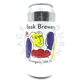 Beak Brewery Strangers New England IPA 5% (440ml can)-Hop Burns & Black