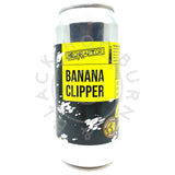 Neon Raptor Banana Clipper Chocolate, Pecan & Banana Stout 7.4% (440ml can)-Hop Burns & Black