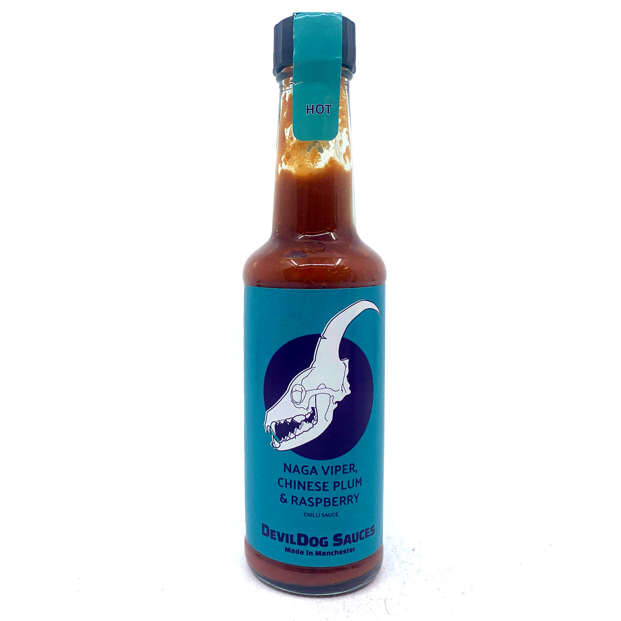 DevilDog Naga Viper, East Asian Spiced Plum & Raspberry Chilli Sauce (150ml)-Hop Burns & Black