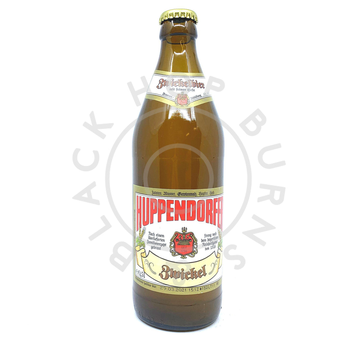 Brauerei Gasthof Grasser Huppendorfer Zwickel 4.9% (500ml)-Hop Burns & Black