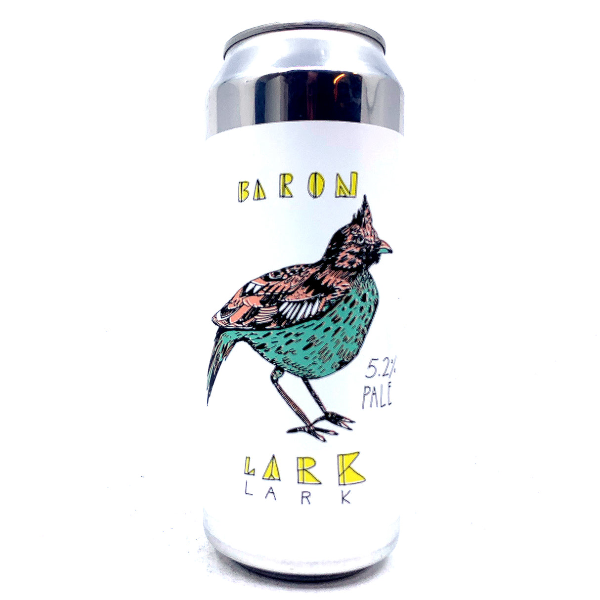 Baron Brewing Lark Pale Ale 5.2% (500ml can)-Hop Burns & Black