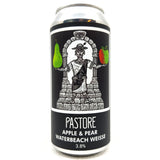 Pastore Apple & Pear Waterbeach Weisse 3.8% (440ml can)-Hop Burns & Black