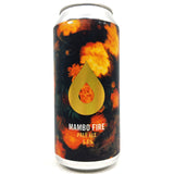 Polly's Brew Co Mambo Fire Pale Ale 5.5% (440ml can)-Hop Burns & Black