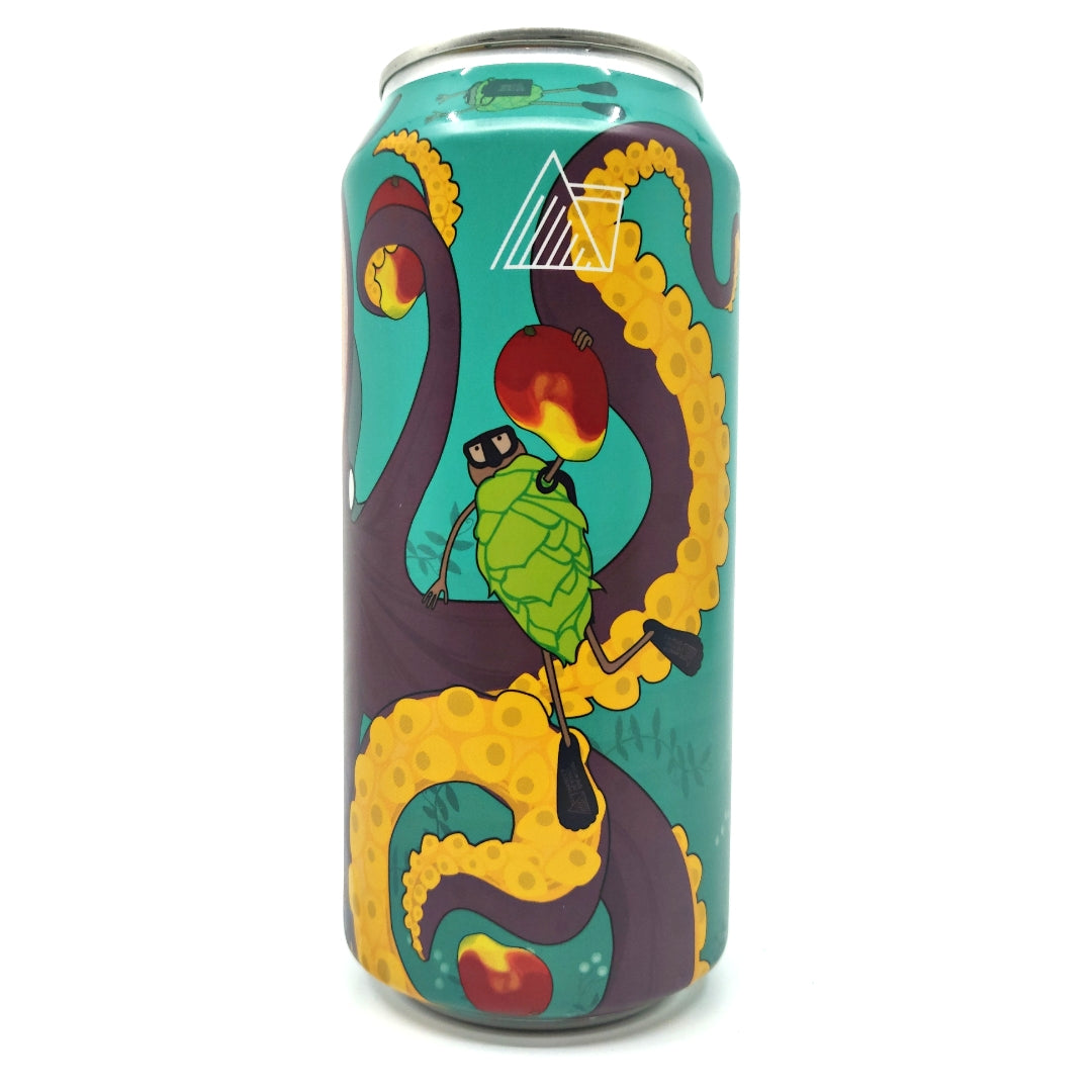 Wander Beyond Octopod Imperial Milkshake IPA 12% (440ml can)-Hop Burns & Black